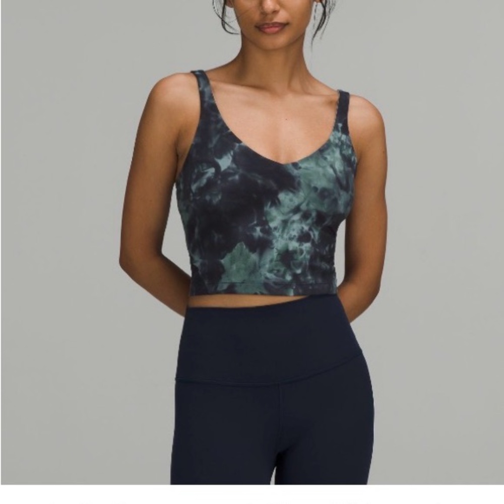 Lululemon Align Tank Top Tie-Dye Crop